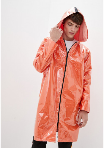 Orange raincoat