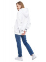 White women's hoodie