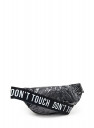 DRYBAG black with a don't touch belt