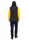 Vest with a hood