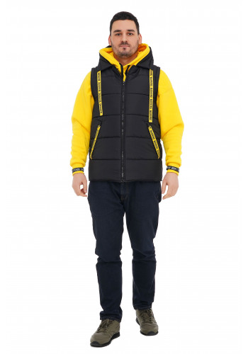 Vest with a hood