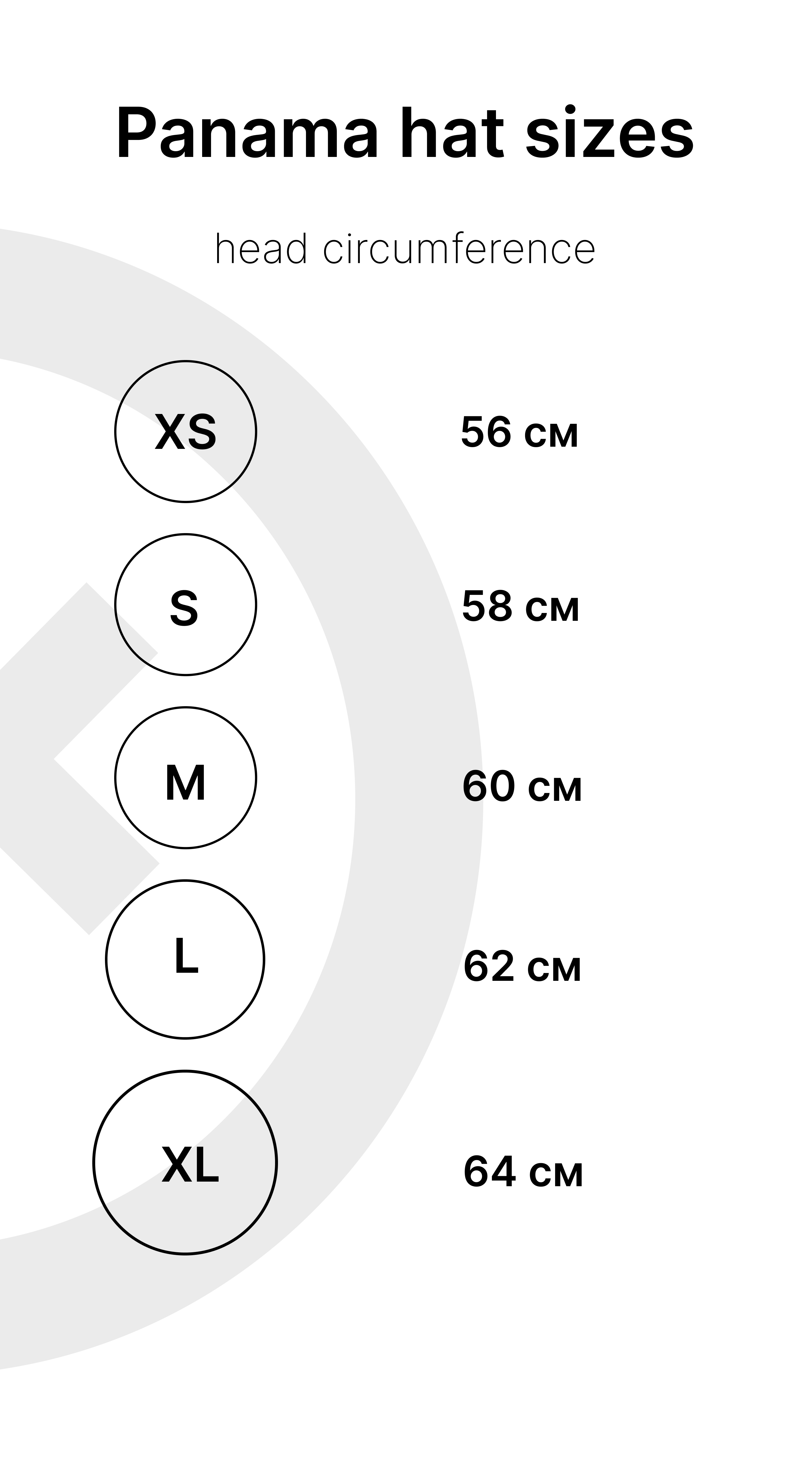 sizes